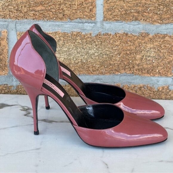 Alexandra Neel Mauve Patent LeatherPump 39.5/8.5 - Picture 3 of 8